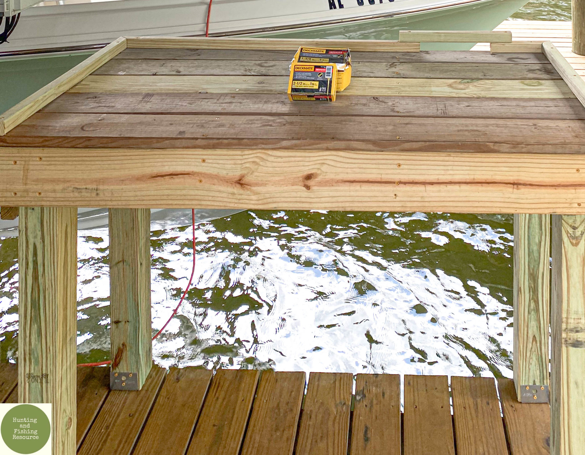 How to Build a Fish Cleaning Station on a Dock