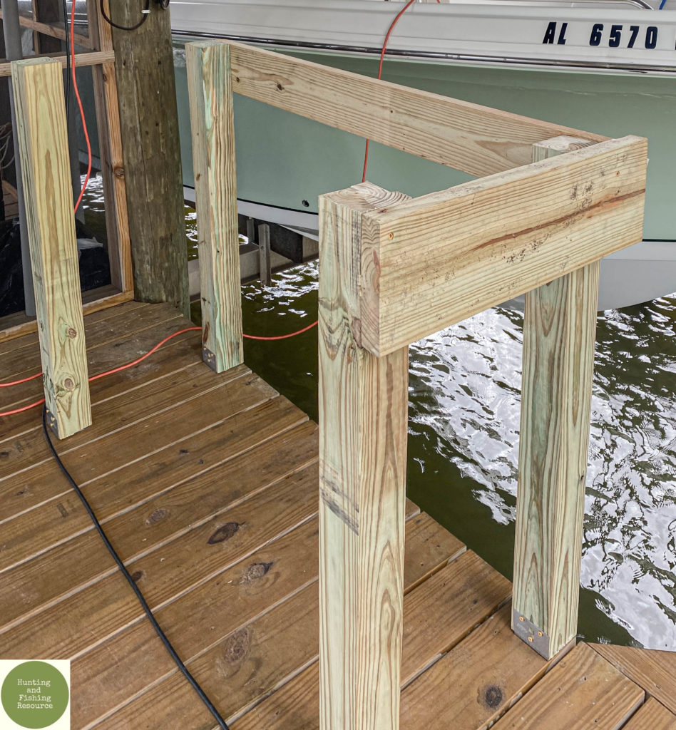 How to Build a Fish Cleaning Station on a Dock
