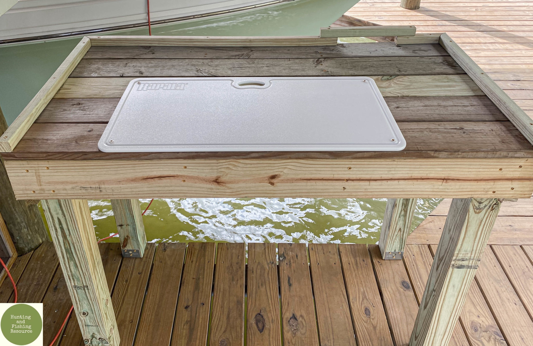How to Build a Fish Cleaning Station on a Dock